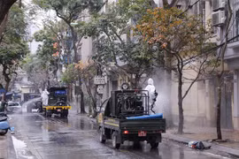 Hanoi’s streets sterilised after new COVID-19 case reported