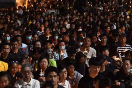 Vigil held for victims of Thailand mass shooting