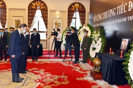 Services held abroad for late Party chief