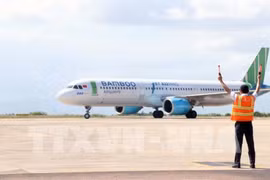 Phu Cat airport welcomes first international flight 