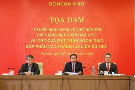 Symposium stresses diplomacy’s role in Paris peace agreement negotiations