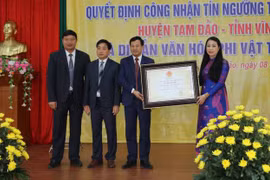 Worship of National Mother in Vinh Phuc recognised as national intangible cultural heritage