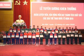 Outstanding army coaches, athletes honoured