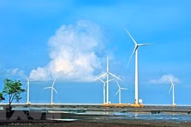 Construction begins on three wind power projects in Soc Trang