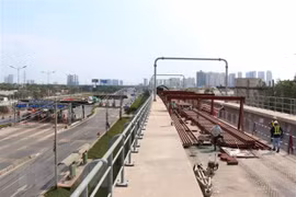 HCM City speeds up construction of metro line No. 1