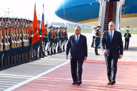 Prime Minister arrives in Moscow for official visit to Russia