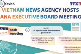 Vietnam News Agency hosts OANA Executive Board meetings