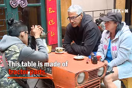 Cafe brings life to recycled goods