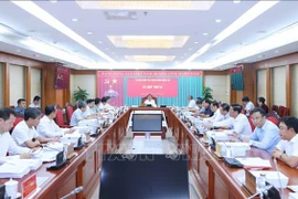 The 42nd meeting of Party Central Committee’s Inspection Commission (Photo: VNA)