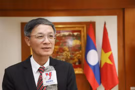 Chargé d'Affaires of the Embassy of Vietnam in Laos Phan Minh Chien (Photo: VNA)