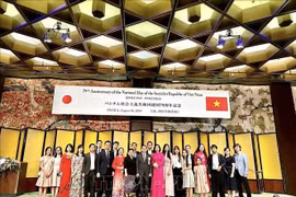 Vietnamese Consulate General in Japan’s Osaka prefecture holds ceremony to mark Vietnam'sNational Day (Photo: VNA)
