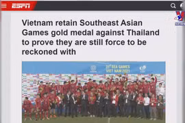 Int’l media highlights victory of Vietnam U23