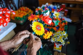 Thanh Tien paper flower village in Hue city