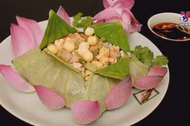200 lotus-based dishes win World Record