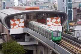 Number of passengers using Cat Linh-Ha Dong metro line up 30%