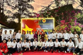 Participants at the celebration of the 79th anniversary of the National Day of Vietnam in Tanzania (Photo: VNA)