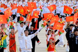 Vietnam pursues consistent policy of promoting and protecting human rights, including the right to development (Photo: VNA)