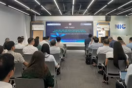A conference on promoting green innovation in agriculture through market mechanism was held in Hanoi on September 17 by the National Innovation Centre (NIC) and the Vietnamese Australian Scholars and Experts Association (VASEA). (Photo courtesy of NIC)