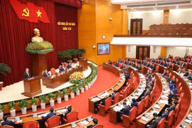 The 10th plenum of the 13th Party Central Committee begins in Hanoi on September 18. (Photo: VNA)
