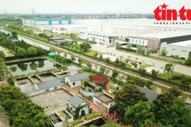 Nam Cau Kien Industrial Park in the northern port city of Hai Phong is developed in line with eco-industrial park model (Photo: VNA)