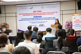 At the trade and promotion seminar in Ho Chi Minh City on September 25. (Photo: VGP)