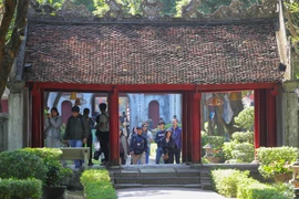 Temple of Literature contributes to Hanoi’s tourism development