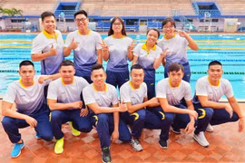 Finswimmers top podiums, set record at Asian champs