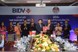 BIDV, Lao foreign trade bank beef up cooperation