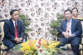 HCM City leader welcomes Lao Party official