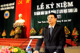 Nearly 1,100 Lao students trained in Thua Thien-Hue