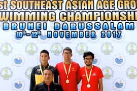 Vietnam triumphs at SEA age group swimming champs