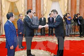 President receives newly-accredited ambassadors