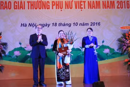 Winners of Vietnam Women Award 2017 announced