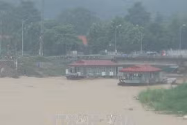 Downpour, flood wreak havoc in Hoa Binh province