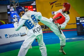 Tuyen wins bronze at Grand Prix taekwondo tourney