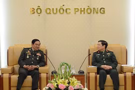 Defence Minister receives Lao, Cambodian war veterans 