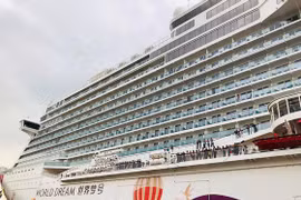 World Dream cruise ship docks at Tan Cang – Cai Mep port