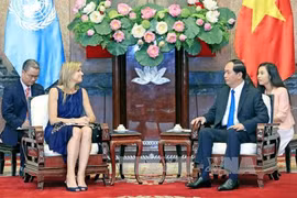 President welcomes Queen of Netherlands 