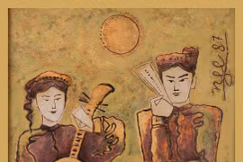 ‘Tale of Kieu’ lacquer painting auctioned for 83,000 USD