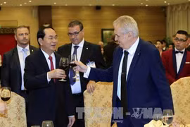 Czech President wraps up state visit to Vietnam