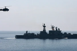 Foreign naval ships take part in int’l fleet review in Thailand