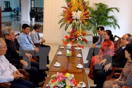 HCM City’s leaders visit Catholics ahead of Christmas 