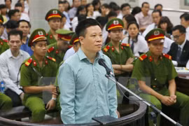 Former OceanBank executives stand trial in Hanoi 