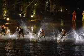 Water puppetry comes full circle in new play