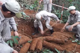 Quang Tri: 27 artillery shells successfully handled 
