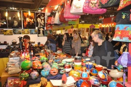Traditional Vietnamese products on display ahead of Tet
