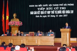 Prime Minister meets Hai Phong voters