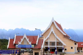 Village demonstrates solidarity of Vietnamese, Lao youths