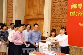 Fund raised for flood-affected people