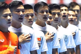 Futsal team members assemble for SEA Games training